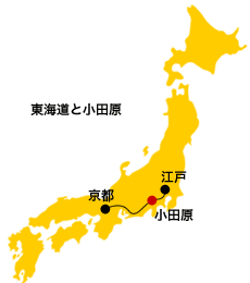 東海道と小田原