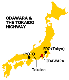 Tokaido and Odawara map