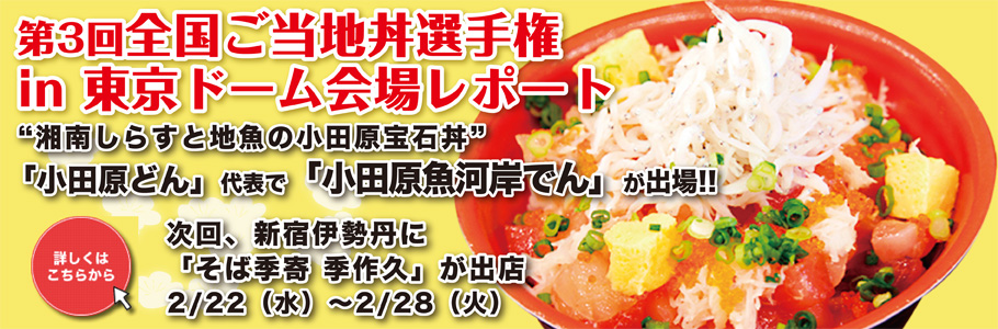 第３回全国ご当地丼選手権取材レポート