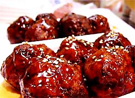 自家製肉ダンゴ