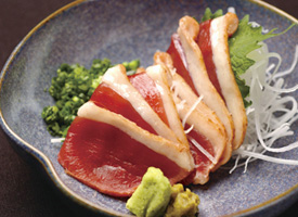 薩摩地鶏のもも肉たたき